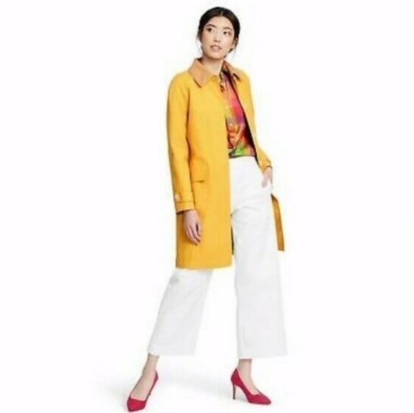 target yellow coat